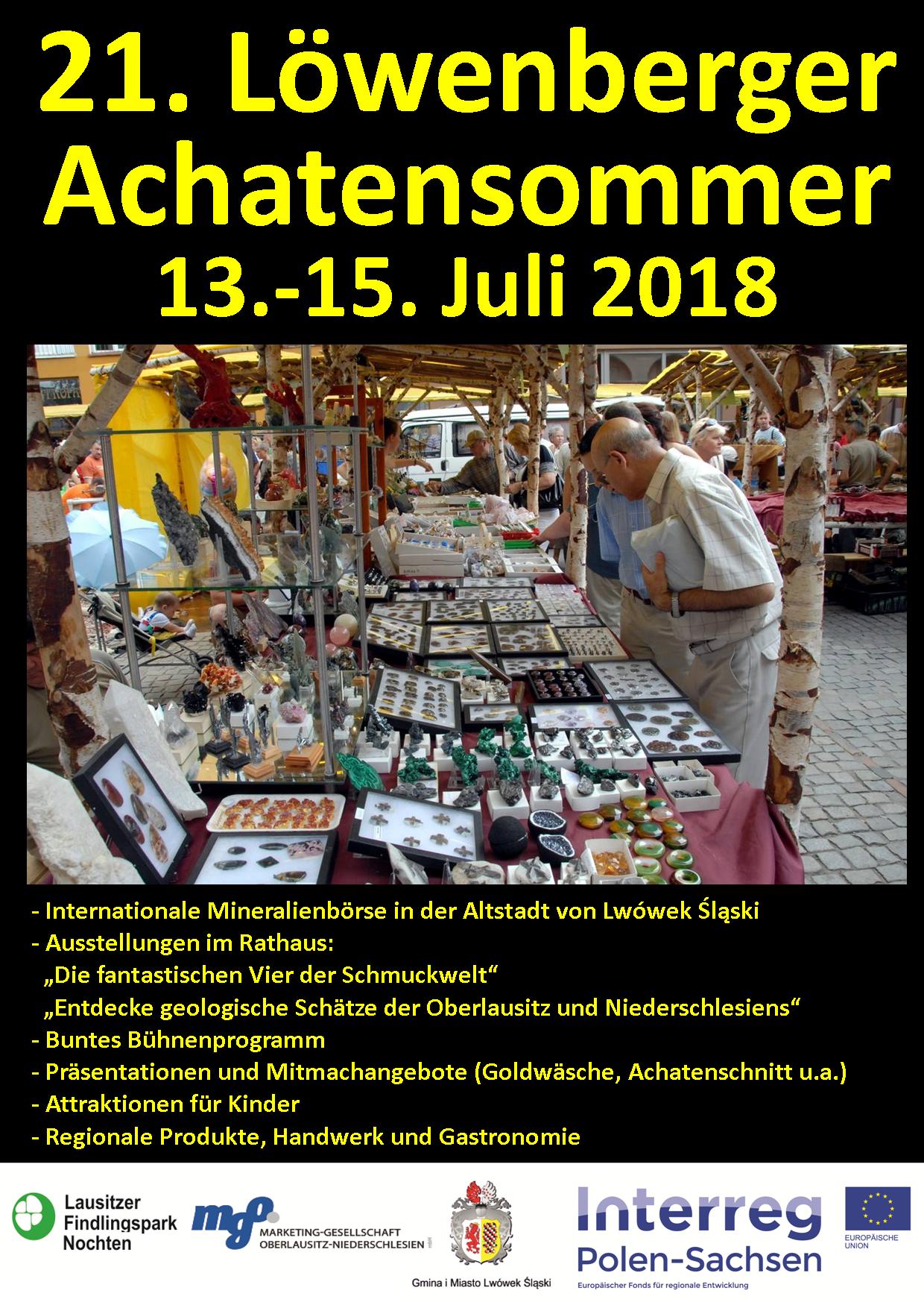 Achatensommer Poster